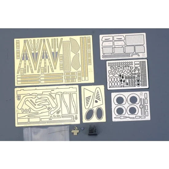 Hobby Design HD02-0475 1/24 Porsche 911 RSR 2018 Detail-up Set for NuNu PN24040