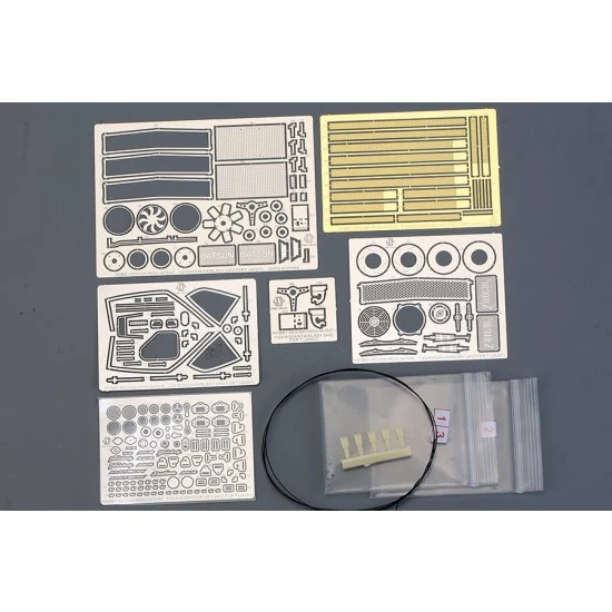 Hobby Design HD02-0476 1/24 Nissan Fairlady 240Z Detail-up Set for Tamiya kit #24367
