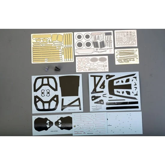 Hobby Design HD02-0478 1/24 Porsche 911 GT3 RS 992 Detail-up Set for Tamiya #24370