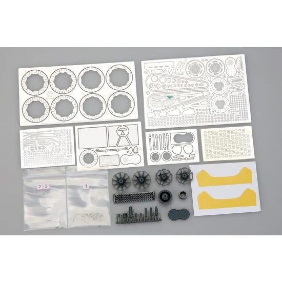 Hobby Design HD02-0490 1/12 Yamaha FZR750R (OW01) Detail set for Tamiya #14058