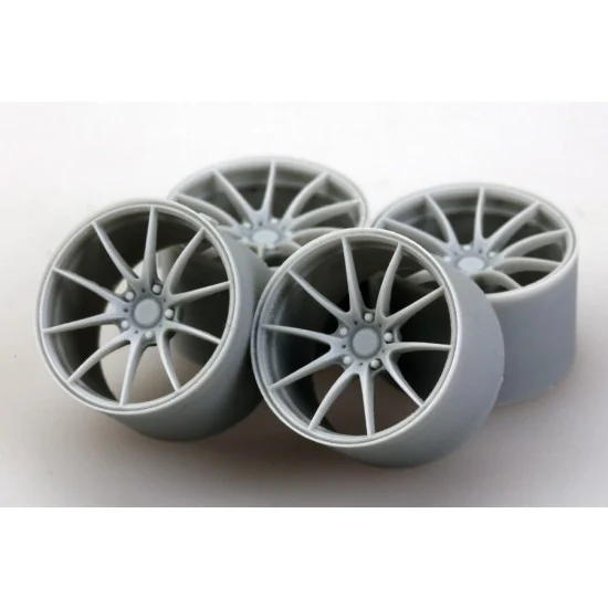 Hobby Design HD03-0289 1/18 Rays Volk Racing G25 Wheels set (4 Wheel Rims)
