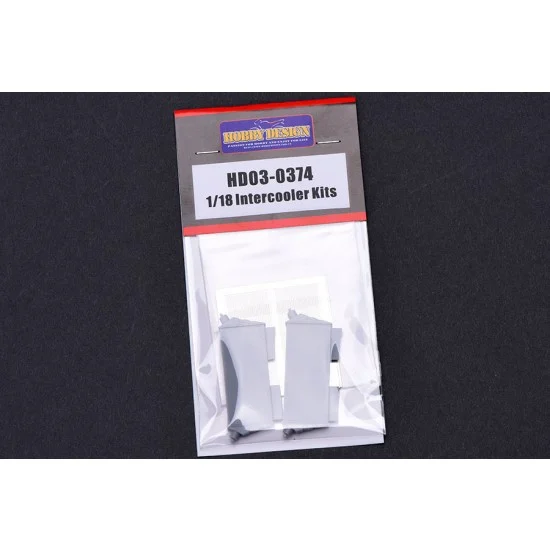 Hobby Design HD03-0374 1/18 Intercooler Kit (Resin+PE)