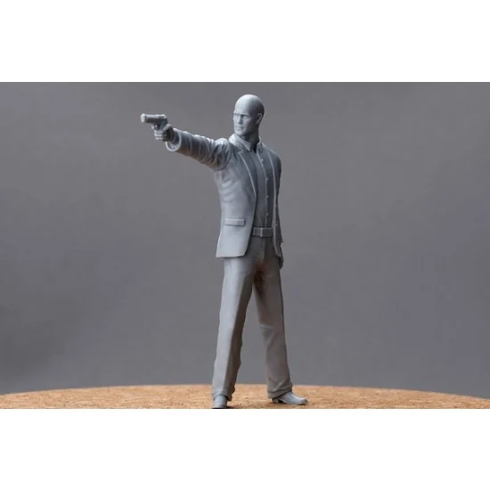 Hobby Design HD03-0428 1/24 Movie "The Fast and the Furious" Characters (H) - Mr.Jason Statham (1 Resin Figure)
