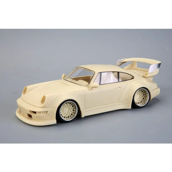Hobby Design HD03-0537 1/24 RWB Porsche 964 Full Resin Kit (Resin, PE, Decals, Metal Wheels & Metal parts)