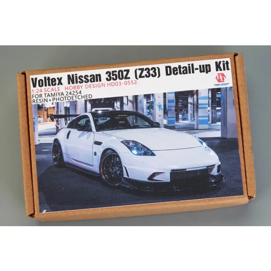 Hobby Design HD03-0552 1/24 Voltex Nissan 350Z (Z33) Detail-up set for Tamiya kit #24254