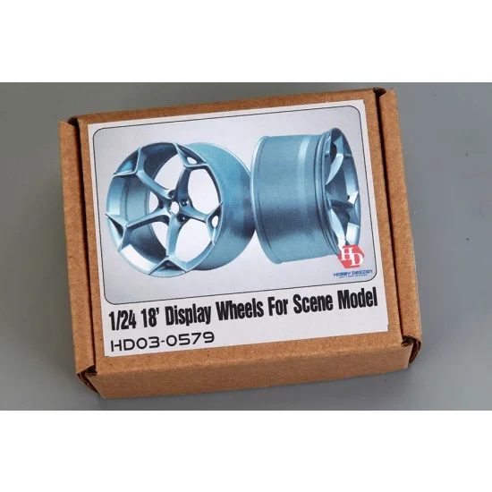 Hobby Design HD03-0579 1/24 18' Display Wheels for Scene Models