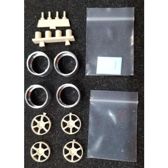 Hobby Design HD03-0581 1/24 18' Advan Racing R6 Wheels (resin, metal wheels & Decals)