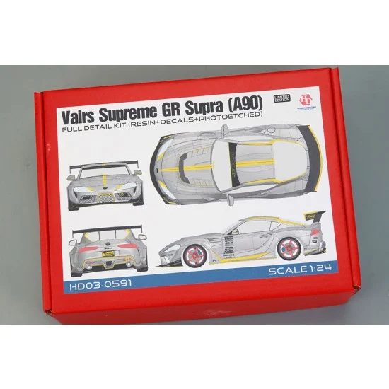 Hobby Design HD03-0591 1/24 Vairs Supreme GR Supra A90 Full Detail Kit