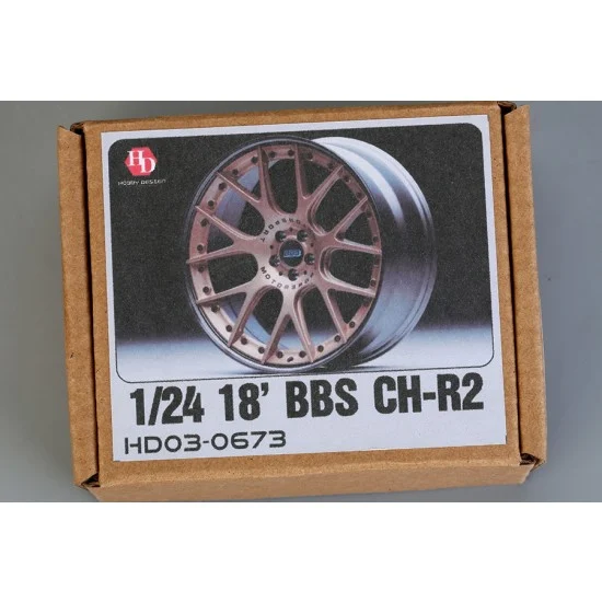 Hobby Design HD03-0673 1/24 18' BBS CH-R2 Wheels