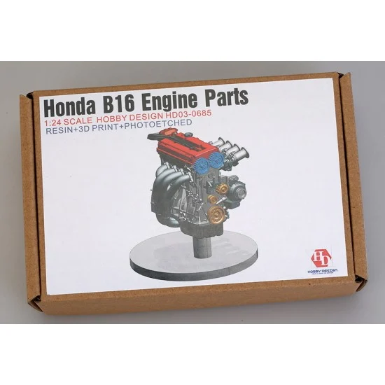 Hobby Design HD03-0685 1/24 Honda B16 Engine Parts