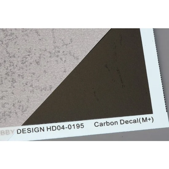 Hobby Design HD04-0195 1/24 Carbon Pattern Decal M+