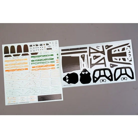 Hobby Design HD04-0198 1/24 Porsche 911 GT3 RS Decals #B