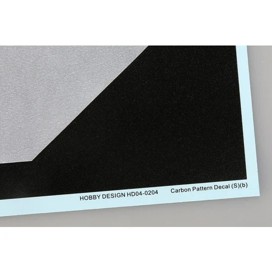 Hobby Design HD04-0204 1/24 Carbon Pattern Decal (S) ver.B