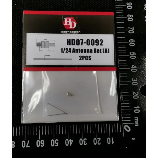 Hobby Design HD07-0092 1/24 Racing Cars Antenna Set Ver.A