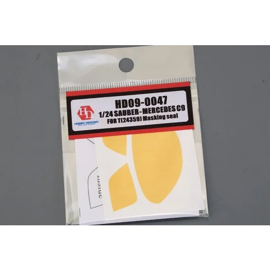 Hobby Design HD09-0047 1/24 Sauber-Mercedes C9 Masking Seal for Tamiya kit #24359