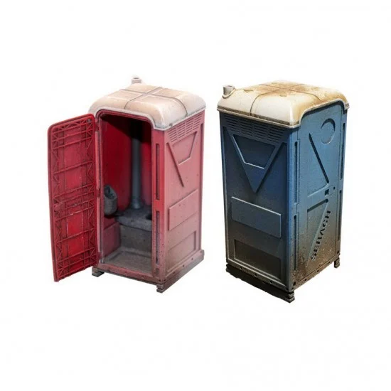 HD Models 35012 1/35 Chemical Bath (2pcs, Open & Closed Version) - Scenics & Diorama