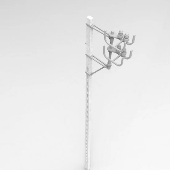 HD Models 35016 1/35 French Concrete Electric Pole - Scenics & Diorama