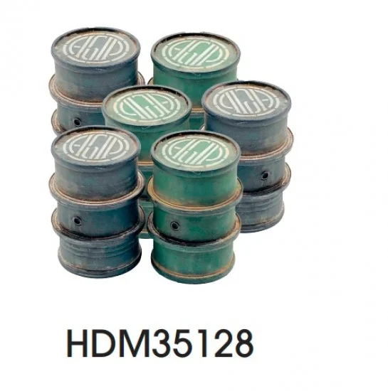 HD Models 35128 1/35 Italian Civil Fuel Drums (with mask) - Scenics & Diorama