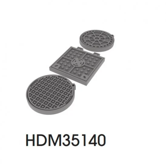 HD Models 35140 1/35 Normandy Manholes - Scenics & Diorama