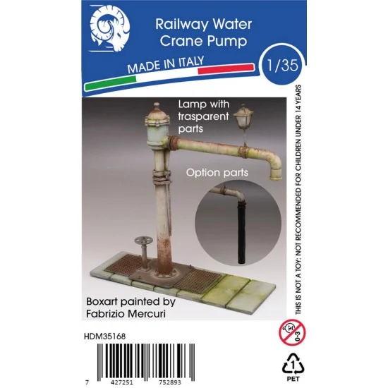 HD Models 35168 1/35 Railway Water Crane Pump - Scenics & Diorama