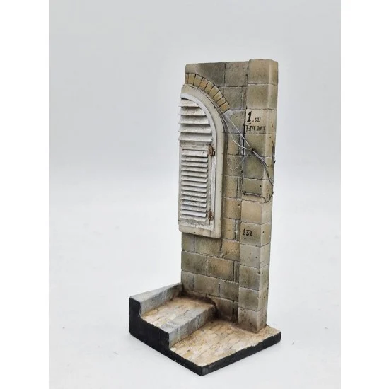 HD Models 35193 1/35 Middle East House Corner Base - Scenics & Diorama