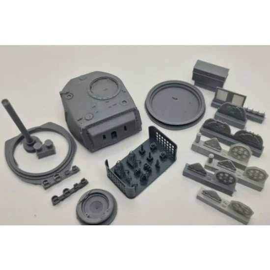 HD Models 35218 1/35 RAM OP Conversion set T23 Union Steel 'Ventless' Turret for Gecko 35GM0085 - Military Vehicles & Tanks