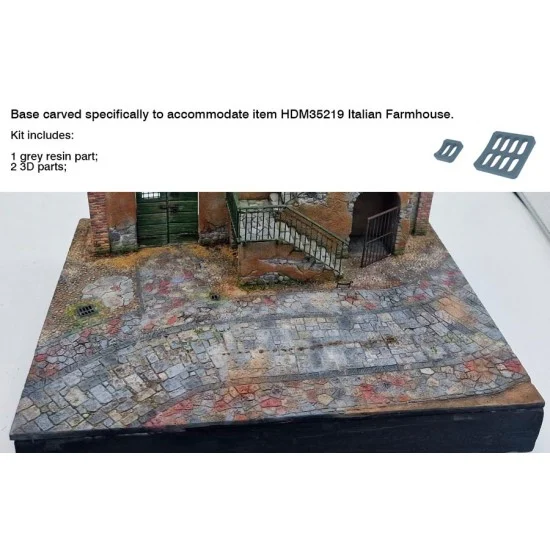 HD Models 35233 1/35 Italian Farmhouse Base - Scenics & Diorama