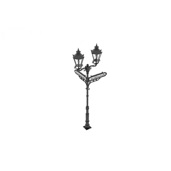 HD Models 35246 1/35 German Street Lamps (Two Lights, Two Signs) - Scenics & Diorama