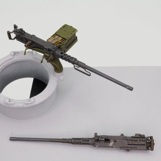 HD Models 35286 1/35 M2 Machine Gun with Early Correct Pintle for GMC M10 - Military Vehicles & Tanks