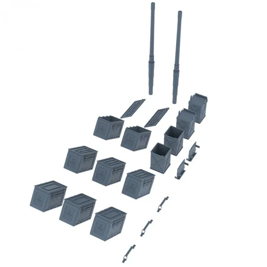HD Models 35292 1/35 M2 Accessories (include Spent Shell) - Military Vehicles & Tanks