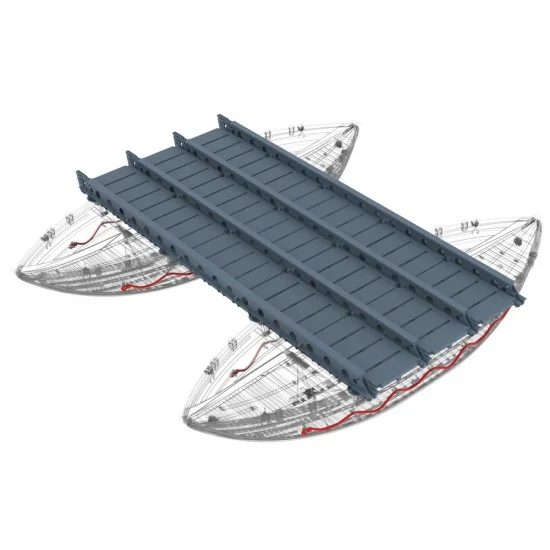 HD Models HDM35307 1/35 FBE MKIII - Superstructure (bearers and deck panels)