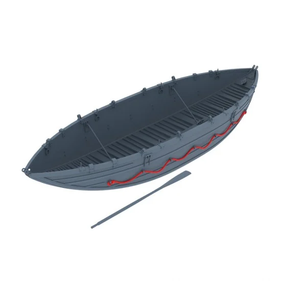 HD Models HDM35308 1/35 FBE MKIII - Boat Folding