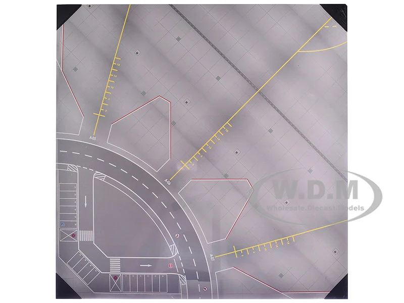 Airport Apron/Tower Cardboard Ground Plates for 1/200 Scale Models by Herpa - Accessories
