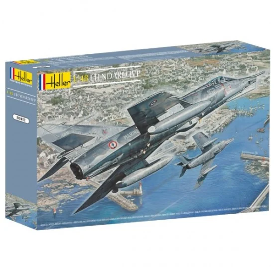 Heller 80412 1/48 Dassault Etendard IVP Strike Fighter - Model Planes