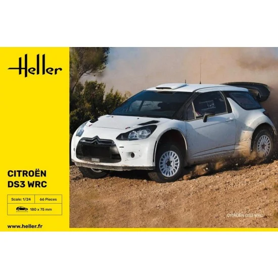 Heller 80758 1/24 Citroen DS3 WRC Saison 2013 - Model Cars