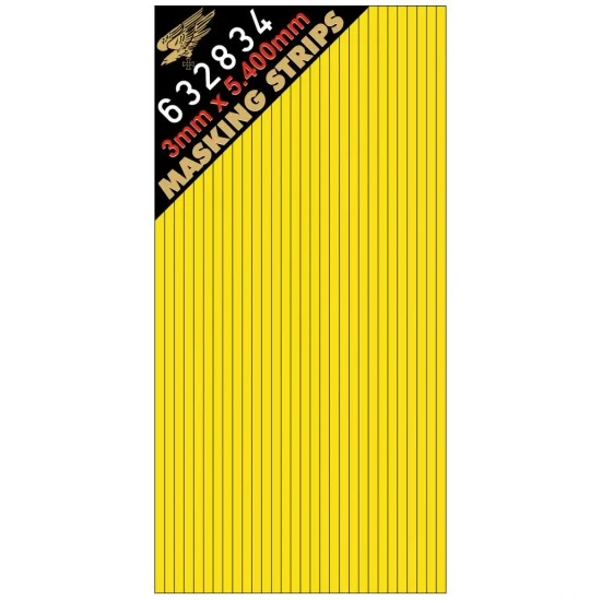 HGW 632834 Masking Strips (width: 3mm) Masking - Hobby & Model Paints