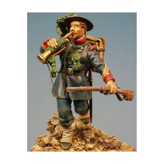 Hidalgo-Beneito MV22 54mm Scale Bersaglieri w/Trumpeter, Porta Pia 1870