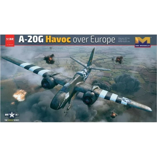 HK Models 01E039 1/32 Douglas A-20G Havoc over Europe