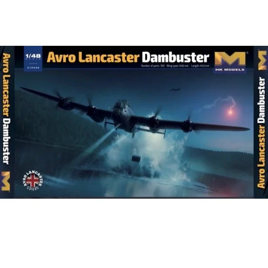 HK Models 01F006 1/48 Avro Lancaster Dambuster Heavy Bomber - Model Planes