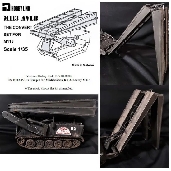 Hobby Link HL0204 1/35 M113 AVLB Conversion Set for M113 kits - Military Vehicles & Tanks