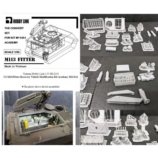 Hobby Link HL0210 1/35 M113 Fitter Conversion Set for Academy M113A1 kit - Military Vehicles & Tanks
