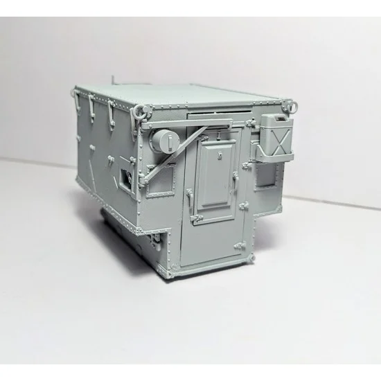 Hobby Link HL1702 1/35 AN/MSQ-85 Moblie Audio Visual Unit (shelter S318 mount in M37 3/4 ton truck)