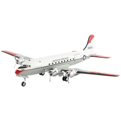 C-54Q Skymaster 1/200 Die Cast Model - HL2025 US Navy Test Pilot School, 1973