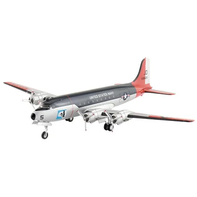 C-54Q Skymaster 1/200 Die Cast Model - HL2026 US Navy, Operation Deep Freeze, 1950s