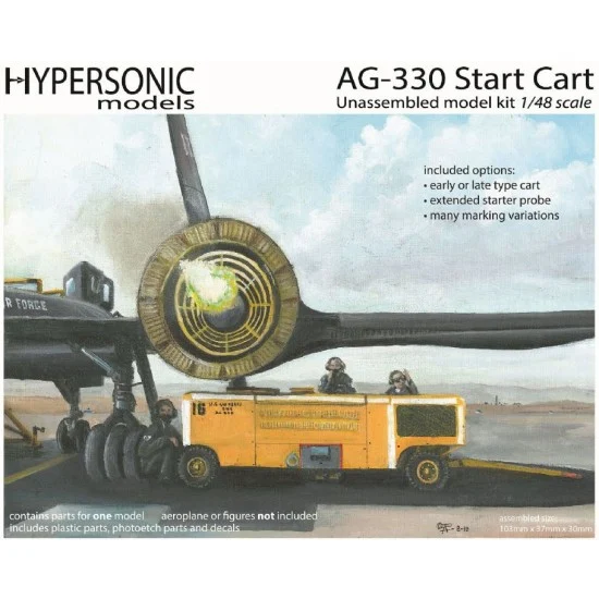 Hypersonic Models HMK 4801 1/48 AG-330 Start Cart for Blackbird A-12/YF-12/M-21/SR-71