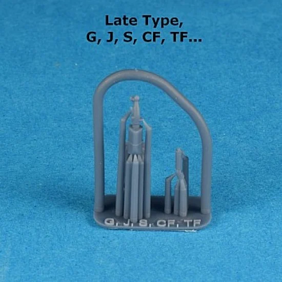 Hypersonic Models HMR 48059-2 1/48 Lockheed F-104 Starfighter Stick and Throttle Late for Kinetic kits
