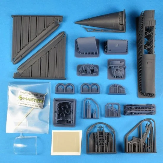 Hypersonic Models HMR 48063 1/48 JF-104A Conversion Set for Kinetic F-104A/C Starfighter