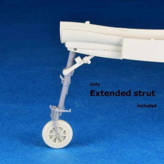 Hypersonic Models HMR 48066-L 1/48 FJ-2/3 Fury Nose Gear Extended Struts for Kitty Hawk kit