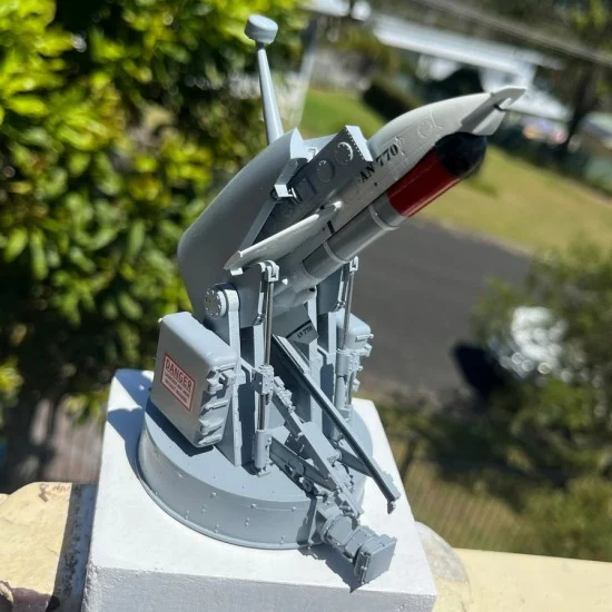 Hobartville Hobbies HHK-35004 1/35 GAF Ikara Anti-Submarine Weapon and Launcher Set for Royal Australian Navy