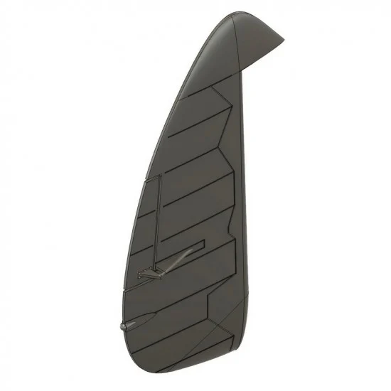 Hobartville Hobbies HHS-24011 1/24 Spitfire Mk.VIII Pointed Rudder for Airfix Mk.IXc Kit #17001